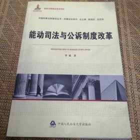 中国刑事法制建设丛书·刑事诉讼系列：能动司法与公诉制度改革