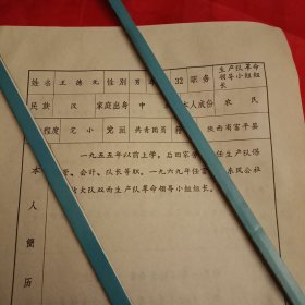 1970年陕西省出席四届全国人大代表王德元的事迹（王德元是富平县东风公社团结大队双西生产队革命领导小组组长。他忠实执行毛主席的指示，工作扎实苦干。1969年大旱之年，这个队粮食亩产403斤，棉花亩产100斤，高出当地25%。16个农户的房屋受冰雹损毁，他带领干部住户查访，积极抢修。他积极参加集体劳动，一年劳动日达300多个。在他的带领下，生产队由后进变先进，他被评为地、县学习毛主席著作积极分子）