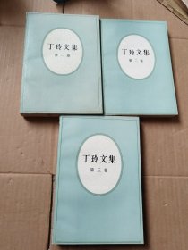 丁玲文集（1、2、3）三卷合售