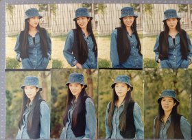 杨采妮Charlie Yeung照片42张合售(含6寸2张，7寸4张)，均是大嘴鳄鱼当代歌坛原版5寸老照片，实物拍摄有现货，要了可以直接下单。 抽13－1－058
