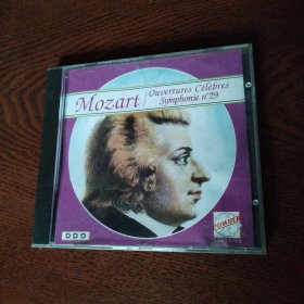 CD光盘 Mozart Ouvertures Celebres Symphonie n 29 （盒装1碟）
