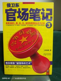 侯卫东官场笔记3：逐层讲透村、镇、县、市、省官场现状的自传体小说