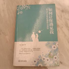 如何让你遇见我:现当代诗歌的情思与哀愁