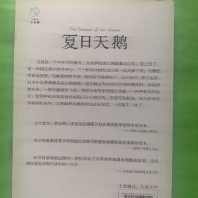 长青藤国际获奖小说书系纽伯瑞儿童文学奖
第十三辑：夏日天鹅