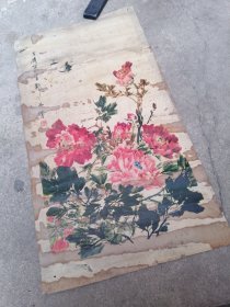 5，6，7宣传画《王雪涛画牡丹》