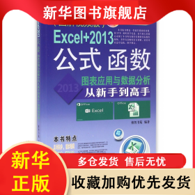 Excel+2013公式函数图表应用与数据分析从新手到高手(附光盘图解视频版) 博智书苑 9787547720097 北京日报出版社