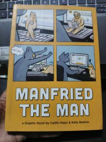 MANFRIED THE MAN  （英文 彩色连环漫画） 厚粉纸20开本