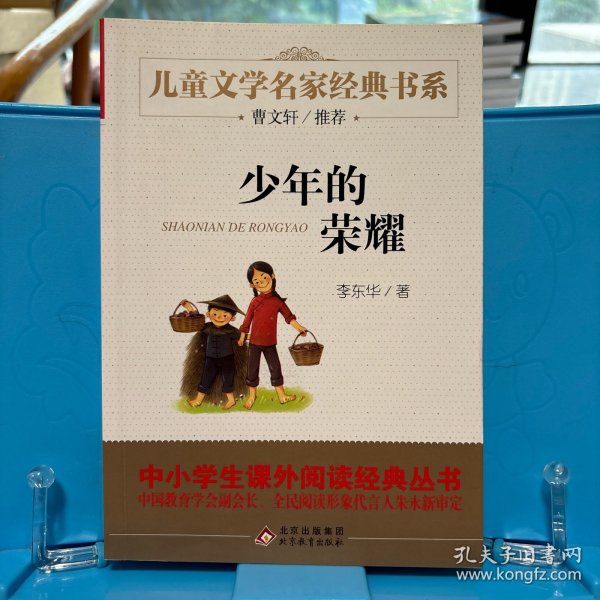 少年的荣耀曹文轩推荐儿童文学经典书系