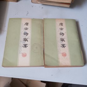 唐宋诗举要上下（全二册）竖版繁体字（品相如图，看图片）