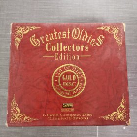 538光盘CD：Greatest Oldies Collectors Edition 欧美经典老歌 6张光盘盒装