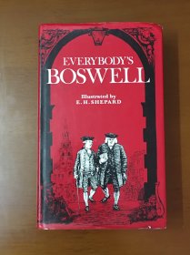 【英文原版】Everybody's Boswell 人手一册鲍斯威尔：《约翰逊博士传》、《赫布里底群岛游记》，E.H.Shepard 谢帕德插图