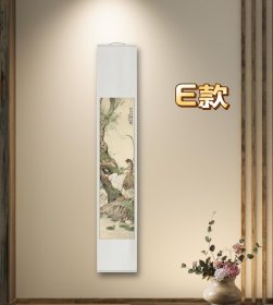 刘奎龄花禽条屏（E）刘奎龄花鸟条屏 刘奎龄花鸟画条屏 已装裱挂轴