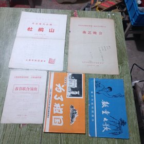 演出单5份