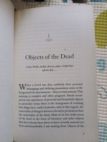 objects of the dead