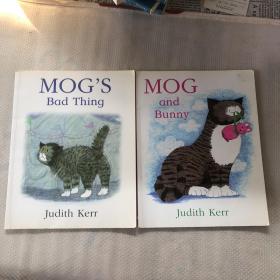 Mog's Bad Thing[格格办坏事]、Mog and Bunny[格格和兔子]  2本合售