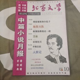 北京文学中篇小说月报2003.10