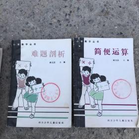 小学数学丛书：数的概念、分数问题、工程问题、比例问题、几何图形、一题百解、数量关系、简便运算、行程问题、一题多变、难题剖析、数的整除全12册合售