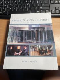 Managing Front Office Operations     前厅部的运转与管理    英语   原版  第9版    保证 正版 漂 亮   保证正版   照片实拍 J89