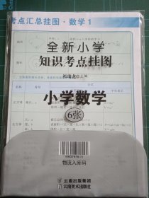 全新小学知识点考点挂图（小学数学6张全）