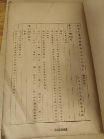 北京大学图书馆藏金石拓片草目(汉代石刻)16开 油印本