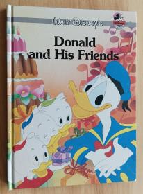 英文原版兒童繪本 Donald and His Friends Hardcover by Walt Disney