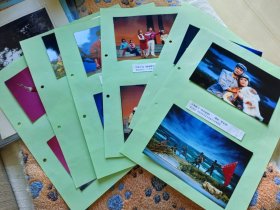 中国著名摄影家陈宏道（舞台摄影作品彩色照片11幅）