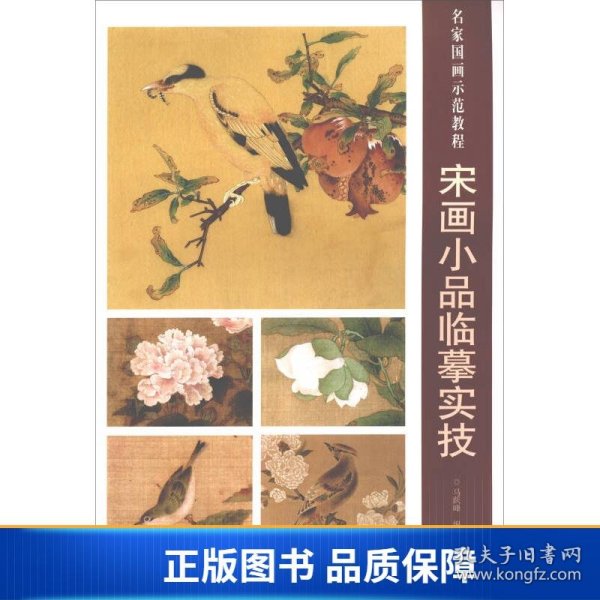 宋画小品临摹实技/名家国画示范教程