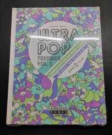 （进口英文原版）Ultra Pop Textures Vol.2: Geometric-Floral Style from the 60's to the 80's (Book & DVD)（塑封未拆）