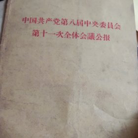 九大文件汇编（附八届十一中全会公报2份）