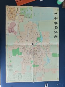 1998年连云港市东海县交通旅游图（东海县城区图）