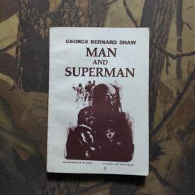 MAN AND SUPERMAN（人与超人）