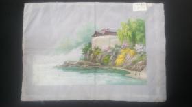 朝鲜刺绣 （69×42cm）