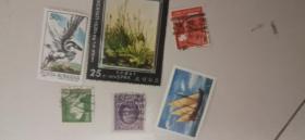 外国邮票4张 未使用过