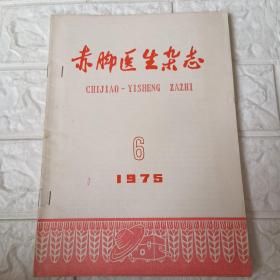 赤脚医生杂志1975年第6、8、11期合订本