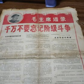 辽宁日报1968 4 9 。存2版前后面。