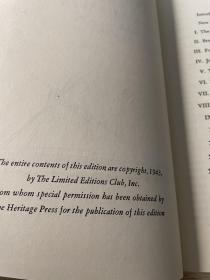 the oregon trail  《俄勒冈之路》heritage press 1943 年出版 布面精装 Maynard Dixon 漂亮的水彩插画 带有一枚藏书票 品佳