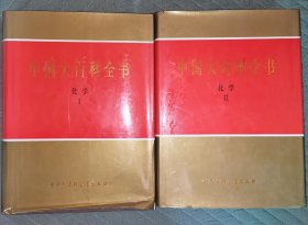 中国大百科全书 化学1丶 2 两册合售