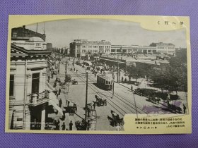 03363 哈尔滨 观光纪念 新城大街 民国 时期 老明片