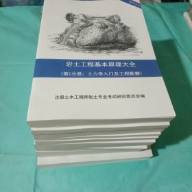 岩土工程基本原理大全【全第1-7分册】+注岩知识真题解析规范版+岩土工程快速答题手册9本合售