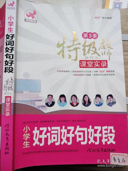 特级教师教作文课堂实录 小学生好词好句好段