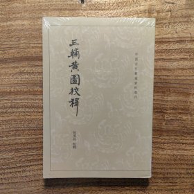 三辅黄图校释：中国古代都城资料选刊