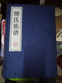 傅氏族谱（山东武城县鲁权屯镇傅家坊，精制宣纸6开线装四册）