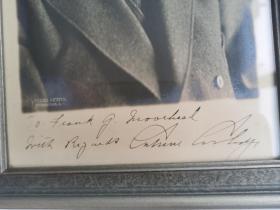 美国总统 柯立芝（库利奇） Calvin Coolidge 亲笔签名官方照