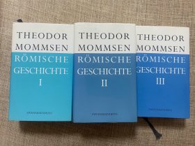 《罗马史》 诺贝尔文学奖获奖作品 The History of Rome, Römische Geschichte，Theodor Mommsen 蒙森 罗马史 特奥多尔·蒙森