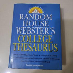 RANDOM HOUSE WEBSTER'S COLLEGE THESAURUS.