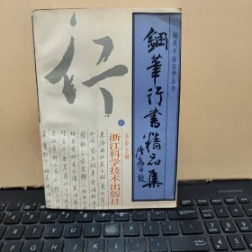 钢笔行书精品集（书籍上角有一点水印痕迹，详细参照书影）