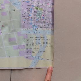 金华交通旅游图 1994 2开