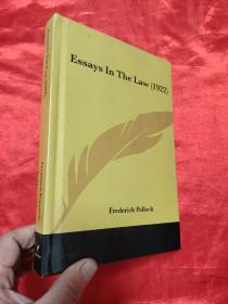 Essays In The Law       （  小16开，硬精装 ） 【详见图】