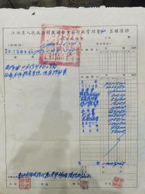 《江西省人民政府财政厅粮食局行政管理费计算核准证》