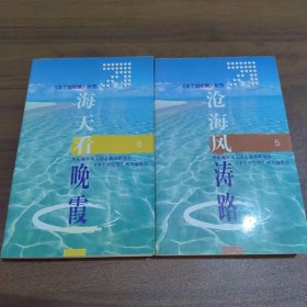 《半个世纪情》丛书（2本合售）:沧海风涛路+海天看晚霞